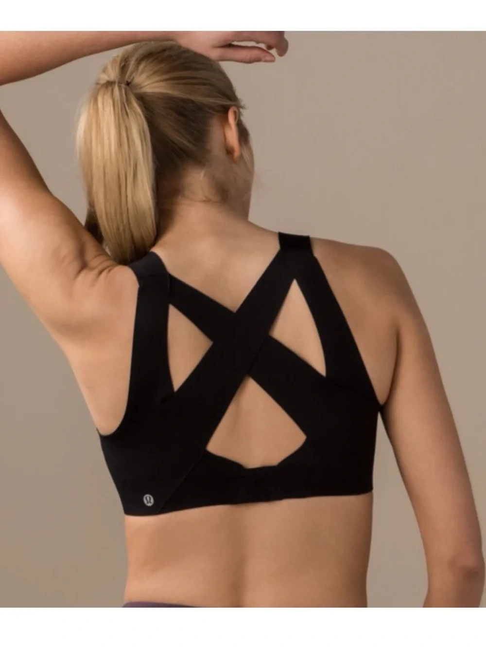Lululemon Women’s Enlite Bra High Support Sz 32DD Black